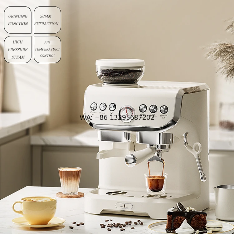 

Home Appliance Automatic CE Expresso Coffee Makers Machine Cappuccino Maker Coffee Machine Grinder and Brewer