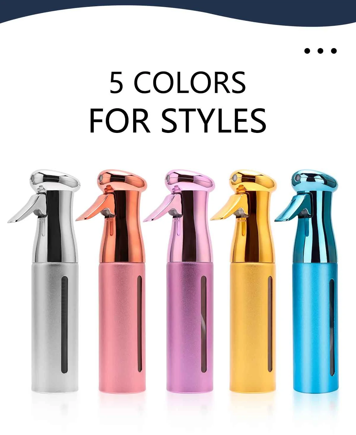 Beschichtung Spray Flasche Salon Haarschnitt Gießkanne Langlebige Spezialität Barber Nachfüllbare Flaschen Stylist Friseur Werkzeuge – Detail 3