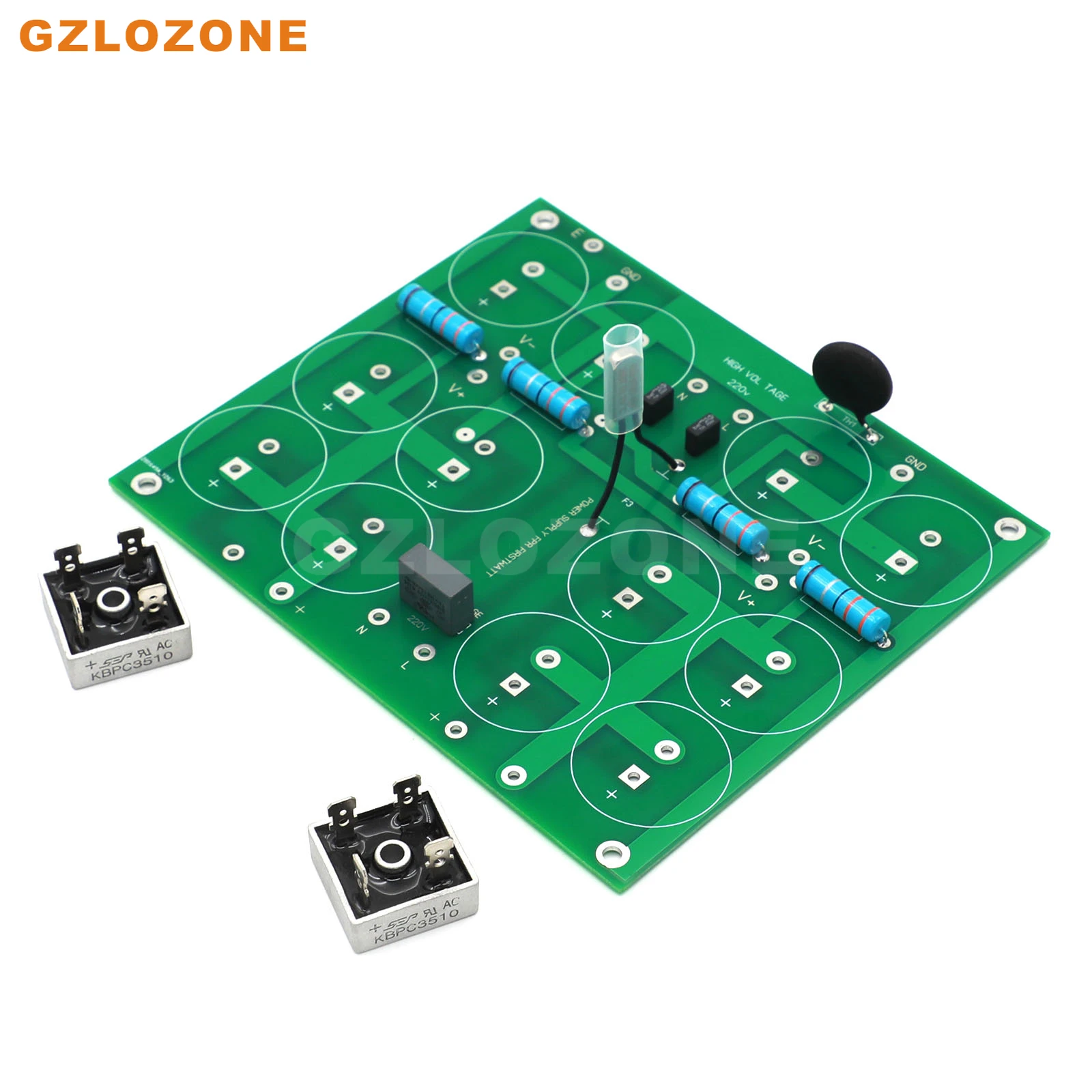 ผ่าน CRC firstwatt แก้ไขแหล่งจ่ายไฟของตกแต่งงานปาร์ตี้/บอร์ดกึ่งสำเร็จรูปสำหรับ F7ที่มีไฟกระชากและสวิตช์ควบคุมอุณหภูมิ