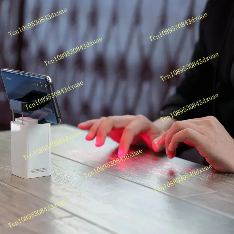 M1/KB560S Portable Mini Touch Keyboard Bluetooth Virtual Laser Keyboard Wireless Projection for Computer Phone Laptop view 4