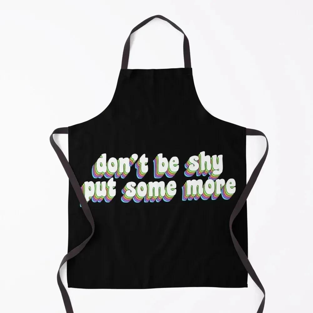 

don't be shy, put some more Apron Restaurant Nursing For Men Kitchen Tools Apron