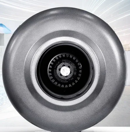 Ventilador de conducto circular metálico de alta velocidad y alta tensión ZY1, pequeño ventilador de flujo axial de rotor externo de tiraje inducido, ¡Oferta caliente!