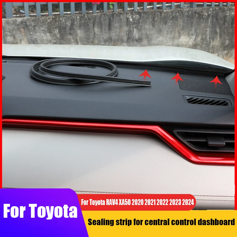 

Для Toyota RAV4 XA50 2021 2022 2023 2024 автомобильная уплотнительная лента для приборной панели, уплотнительная лента для двери B-стойки C-стойки