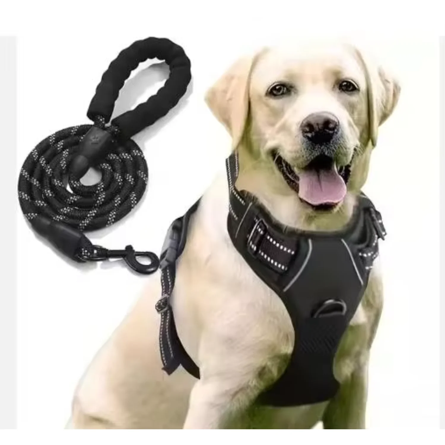 

luxury pet dog accessories products supplier retractable dog collar leash wire training harness set for dogs