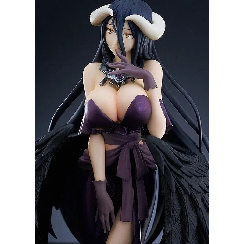 Genuine Original GSC POP UP PARADE Overlord Albedo Anime Figure PVC 18CM Collectible Model Dolls Statuette Toys Ornament Gift