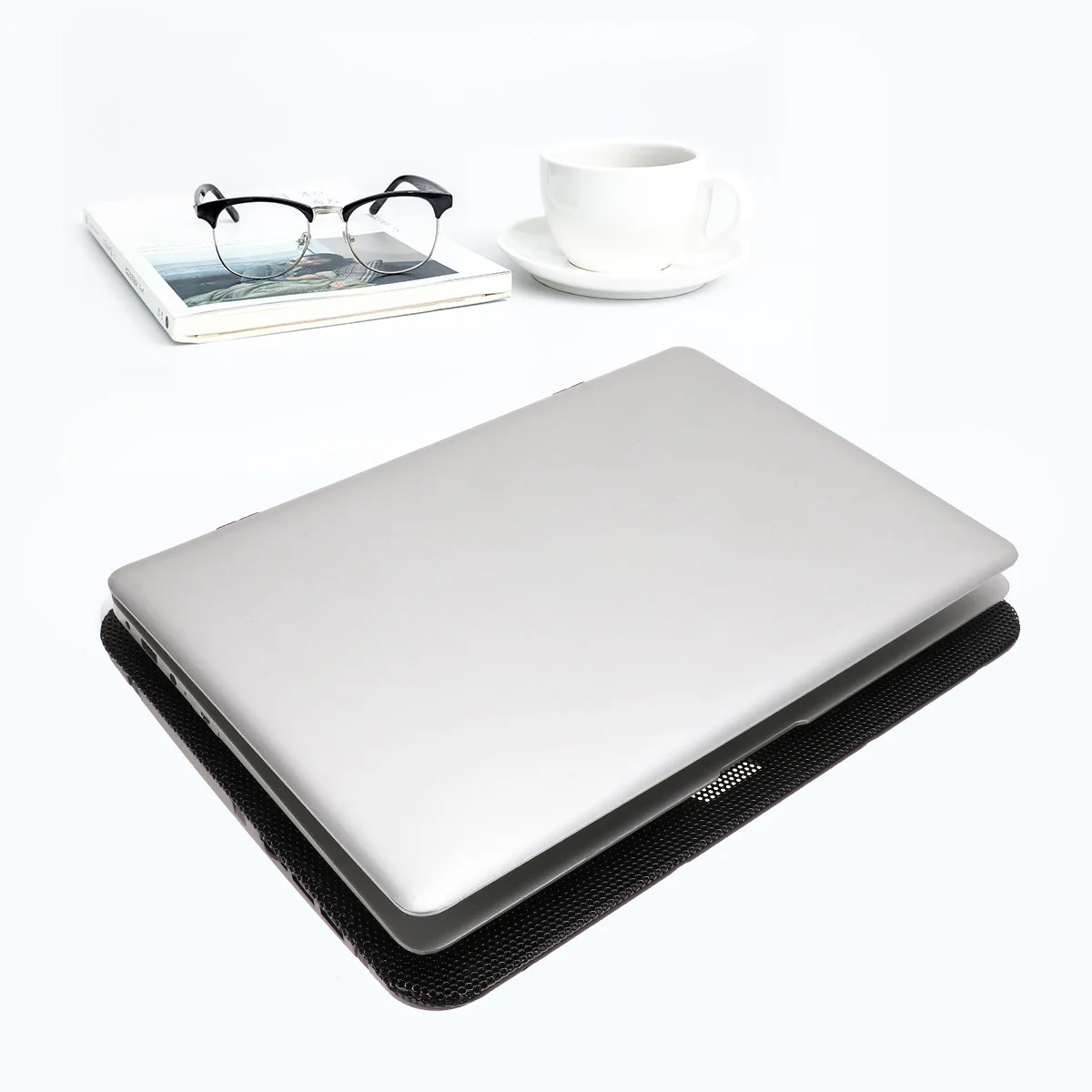 

Laptop St Notebook Cooling Support Heat Dissipation Laptop Holder Metal Mesh ABS Adjustable Angle Compact Design
