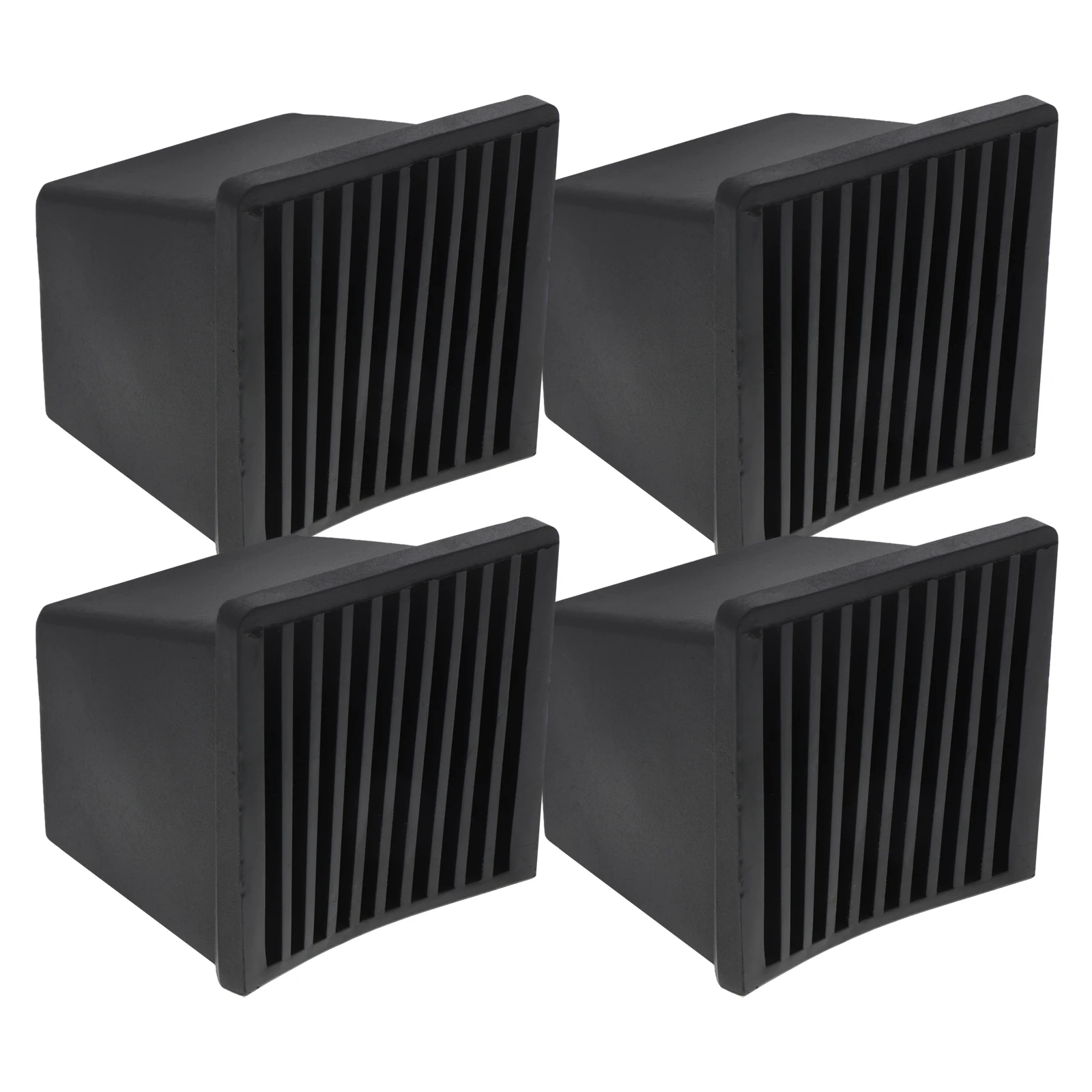 

4 Pcs Anti-slip Furniture Feet Covers 60x60 Durable Chair Leg Protectors Floor Pads Home Table Foot Caps Wear Resistant Noise