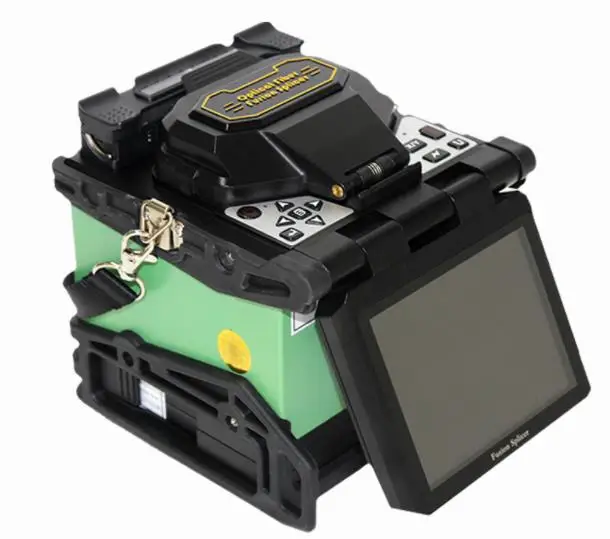 Optical Fiber Fusion Splicer T207H Automatic Multi-Function Clamp Leather Wire Optical Fiber Cable Fusion Machine