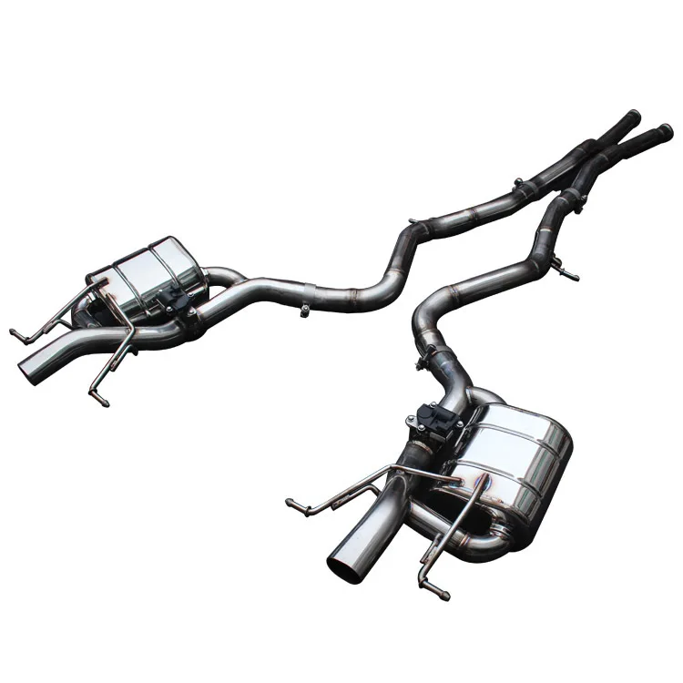 Professional Auto Parts for S450 Stainless Steel Catback Active Sound Exhaust Catalytic Converter Engine