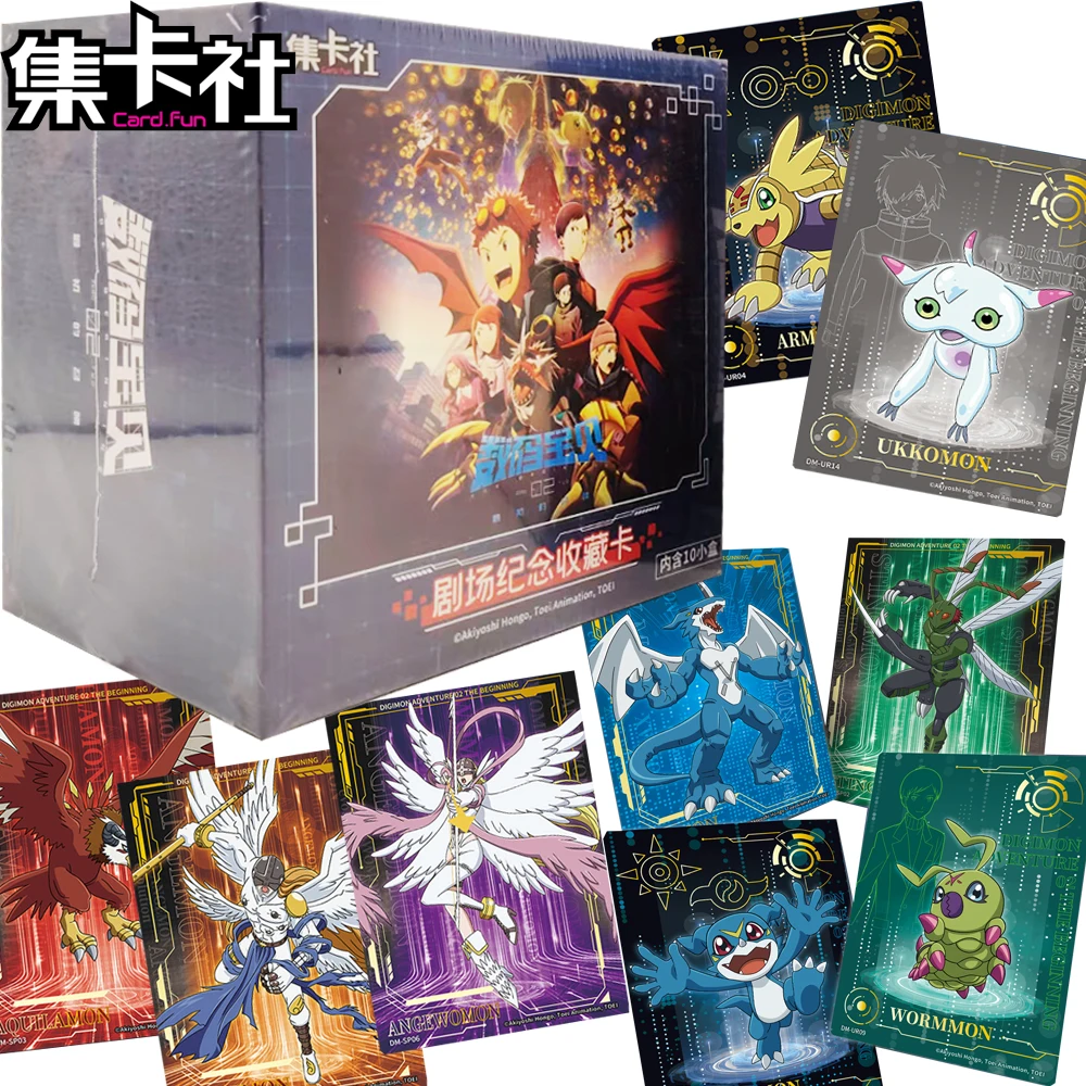 

Оригинальная карта.FUN Digital Monster Collection Cards Tailmon Patamon Classic Anime Partner Персонажи карты Памятная игрушка в подарок