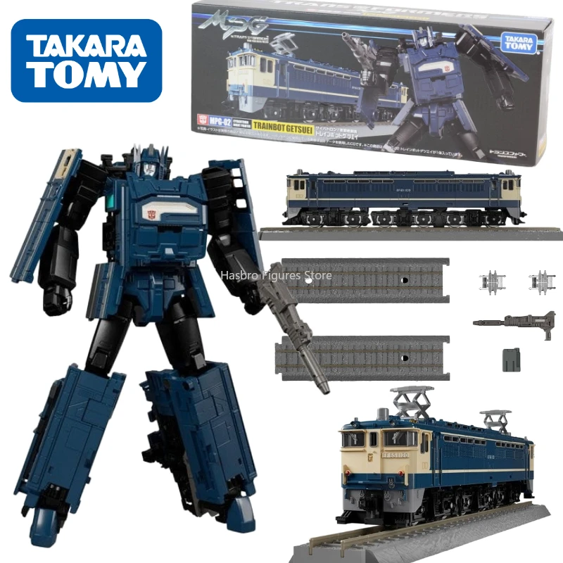 Original Genuine In Stock Takara Tomy Transformers MPG-02 Trainbot Getsuei Masterpiece Cybertron Night Fighter Action Figure