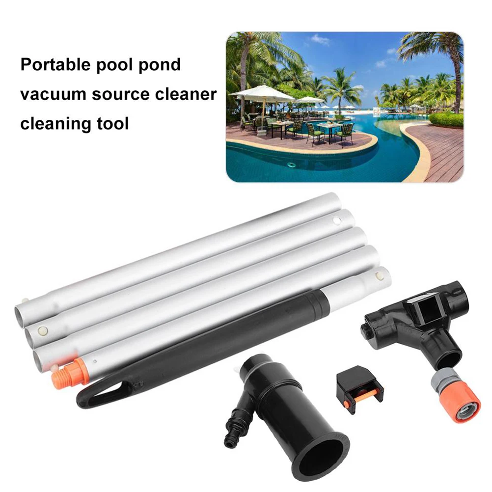 1 set Swimming Pool Strong Suction Durable Material Easy Pool Sewage Suction Device Assemble Use Cleaning Tools Sewage Device