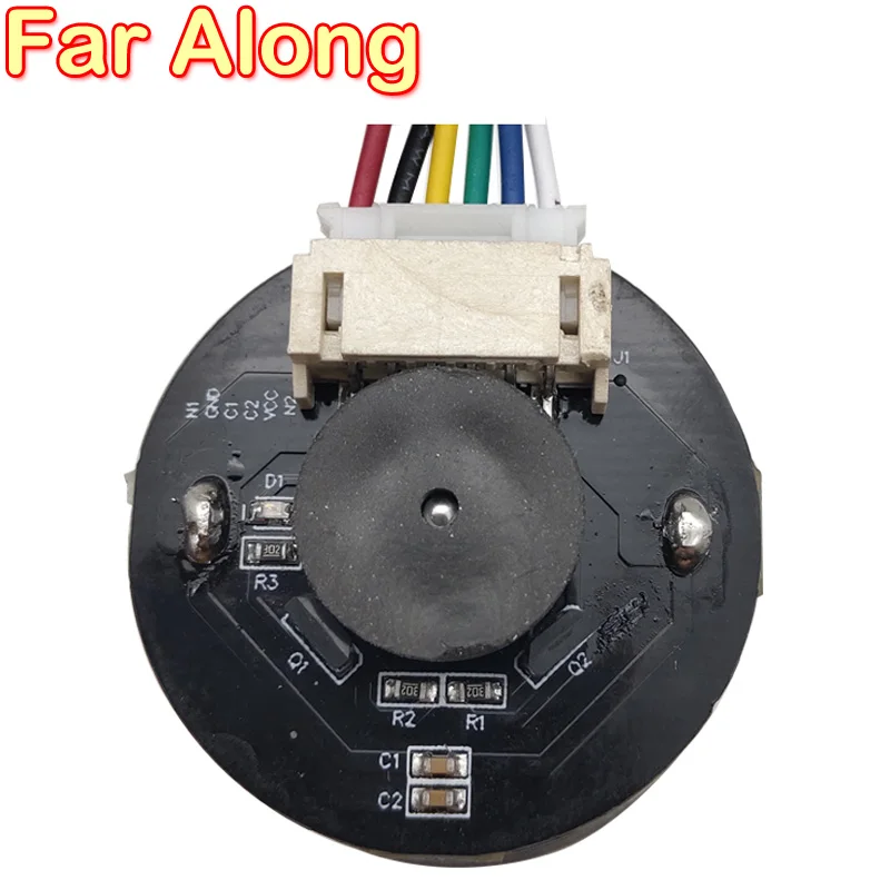 Small 12V DC Geared Motor with Hall Encoder Low-Speed 12 To 1590RPM Reversible And Adjustable Speed All Metal With Signal Output