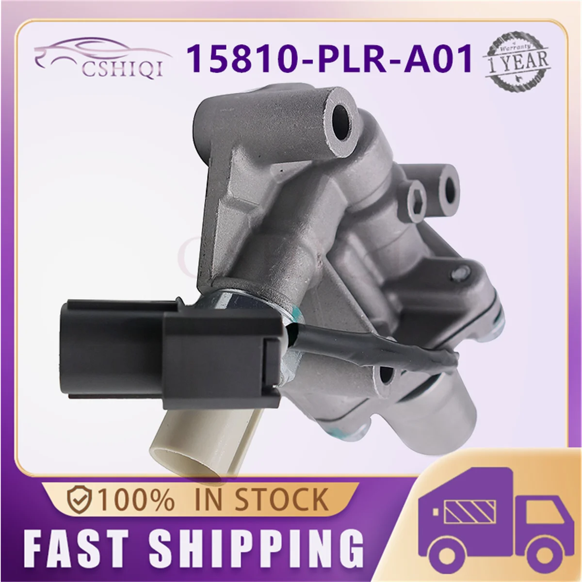 15810-PLR-A01 صمام بكرة الملف اللولبي VTEC 15810PLRA01 لهوندا سيفيك 1.7L 2001-2005 15810PLRA02 15810-PLR-A02 اكسسوارات السيارات #2