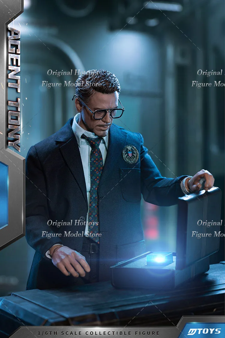 MTOYS MS015 1/6 Scale Male Soldier Iron Man  Avengers：Endgame Robert Downey Jr. Full Set 12-inch Action Figure Toys Collection