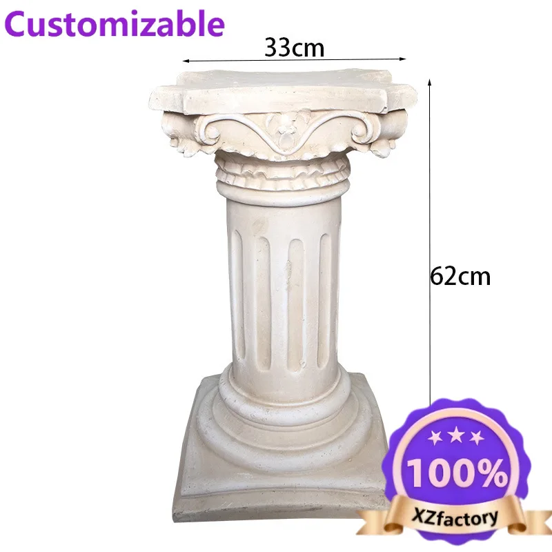 Factory Direct 2026 Top Adorno de decoración  columna romana europea, soporte  flor  columna romana, base  maceta