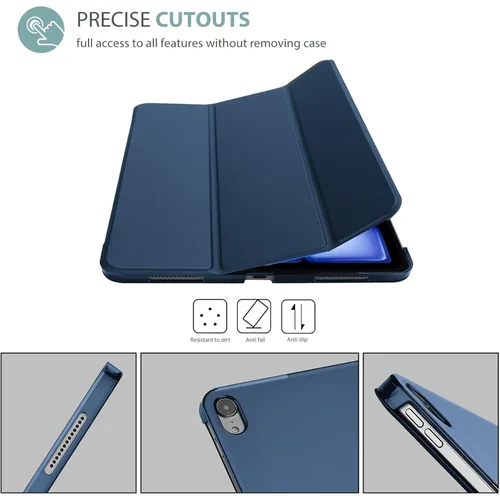 Imagen 2 del producto Funda inteligente para iPad Air 11 pulgadas M3 M2 2025 2024/10.9 Air 5ta 4a generación 2022 2020, funda protectora para Air 5 4 -Bluño
