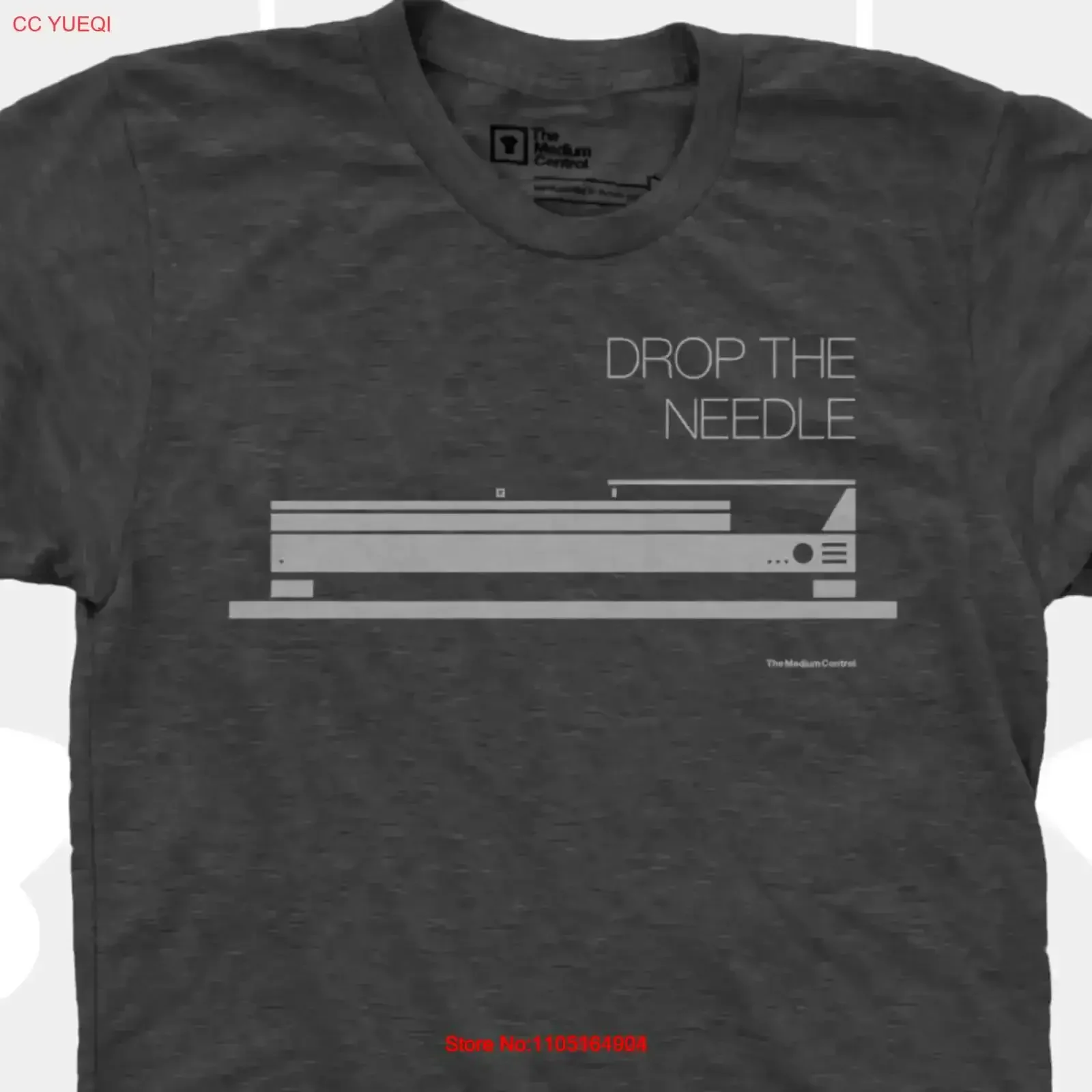 

Мужская футболка с поворотным столом Drop the Needle DJ Music Dieter Rams Mid Century для мужа, парня, винтажная стираная мягкая повседневная футболка