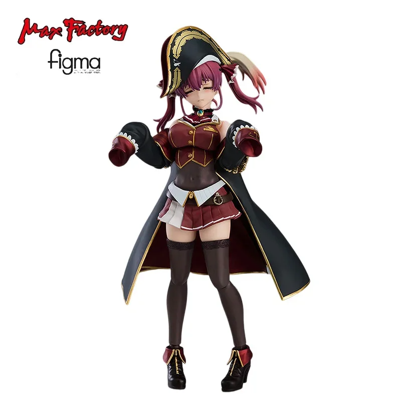 

Original MaxFactory Figma 557 Houshou Marine 16CM Action Figure Anime Hololive Collectible Boxed Model Doll Toy Ornaments Gift