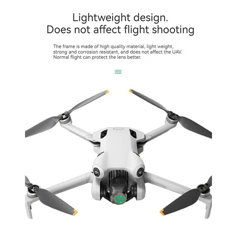 6Pcs Multi-Layer Optical Glass ND Filter Kits ND4PL/ ND8PL/ ND16PL/ND32PL/ND64PL/CPL Filter For DJI Mini 4 Pro Spare Parts