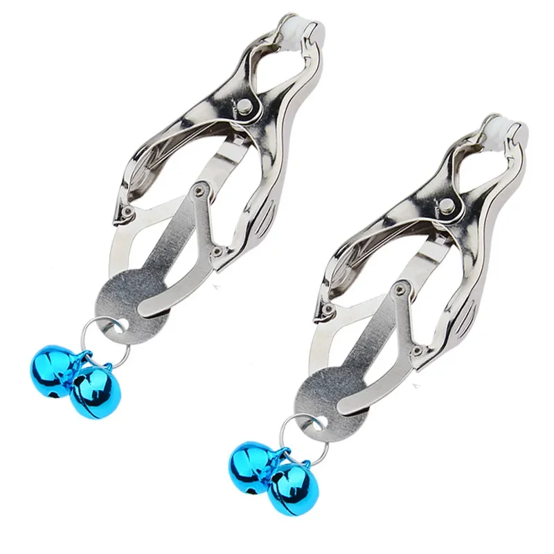 NEW Device Bondage Gear Hard Clover Nipple Clamps Clips Games Sex Toys Adult Products for Women Metal Nipple Clamps Steel Breast