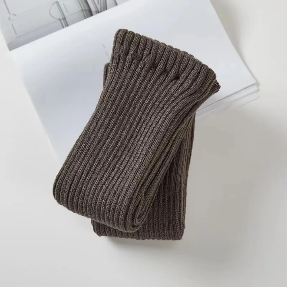Soft Knitted Leg Warmers 90cm Over Knee Ballet Warm Up Socks Solid Color Thigh High Stockings Ballet Practice