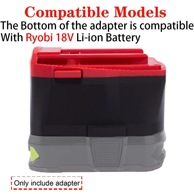 Adaptor untuk Hilti 22V B22 CPC alat Li-ion konversi ke Ryobi 18V Satu + adaptor baterai Li-ion Aksesori alat listrik