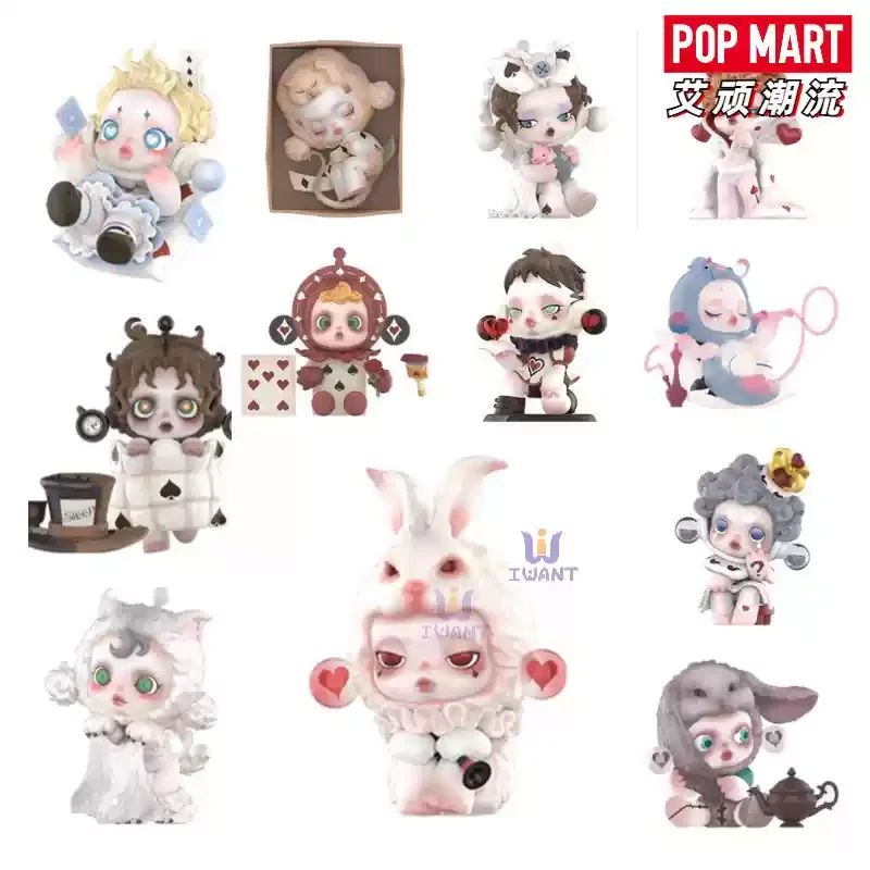 Genuino Skullpanda Everyday Wonderland Series Blind Box Toys Kawaii Anime Action Figure Surprise Mystery Box Dolls Ragazze Regalo