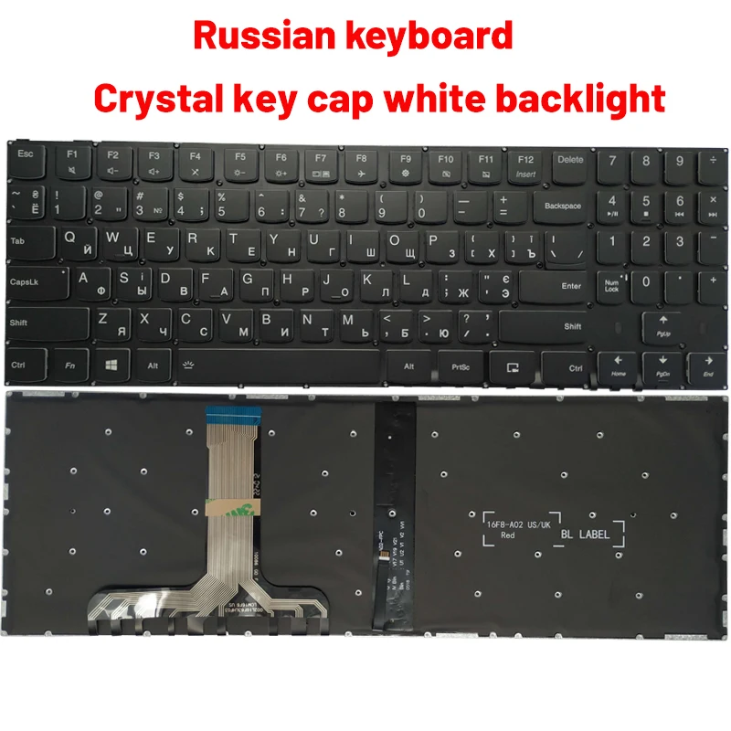 NEW for Lenovo Legion Y540-15IRH Y540-17IRH Y545-PG0 Y530-15ICH Y7000P-1060 Russian/US/UK/Spanish/Latin/German laptop keyboard