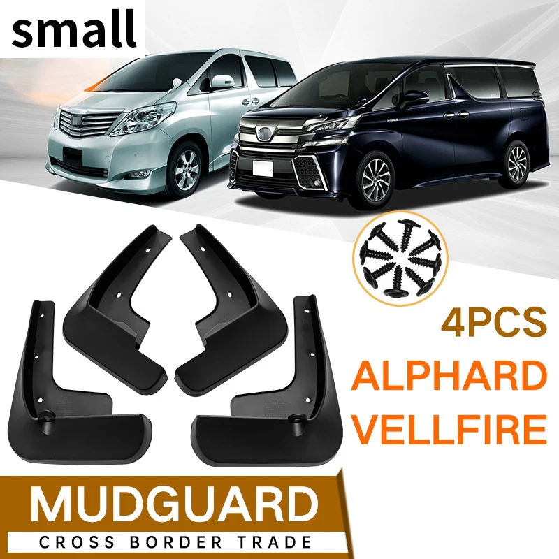 Mudguard For Toyota Alphard Vellfire Front Rear Fender Mud Flaps Guard Splash Flap Mudguards Car Accessories