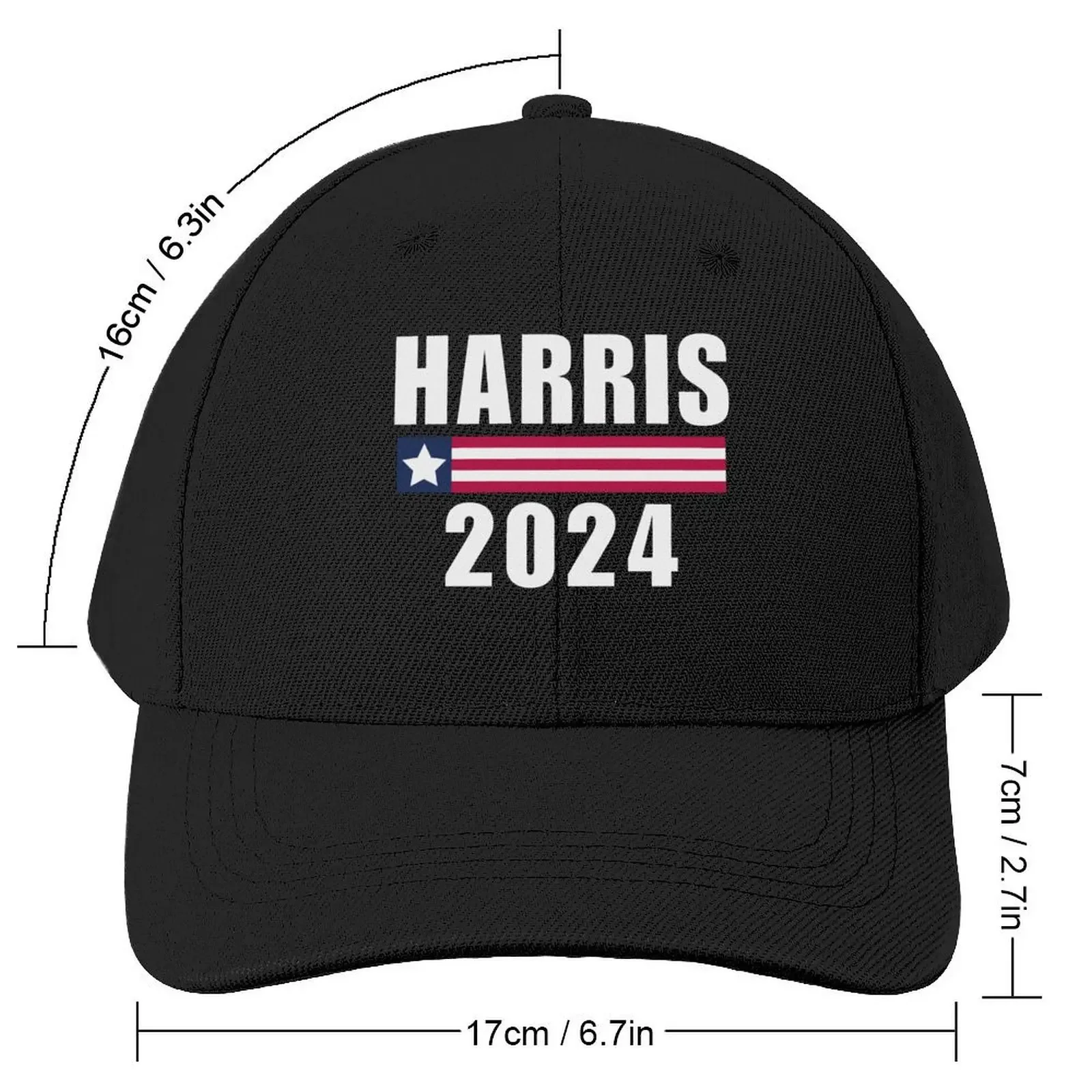 Kamala Harris 2024 first woman President Baseball Cap tea Hat Christmas Hat Men's Luxury Women's