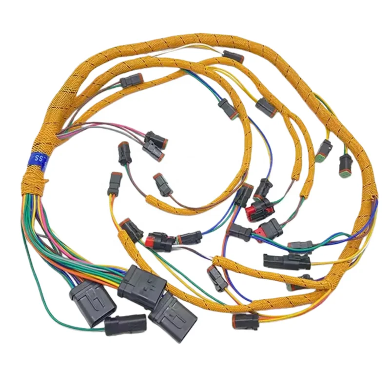 For Loaders Excavator Caterpillar E320GC E323GC Spare Wire Harness Distribution Solenoid Valve Harness 525-2620 549-9283