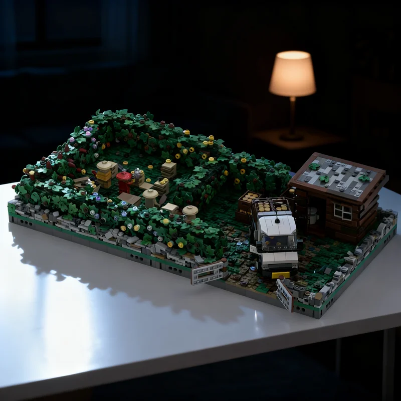 

4160pcs MOC Beekeeping Bundle City Farm Model Building Blocks Creative DIY Gift Display Decor Assemble Premium Adult Kids Desk