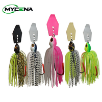 Mycena 7G/9G/11G/14G/21G fishing lure Chatter bait spinner bait Blade Jig Dancer Buzzbait wobbler chatterbait for bass pike fish