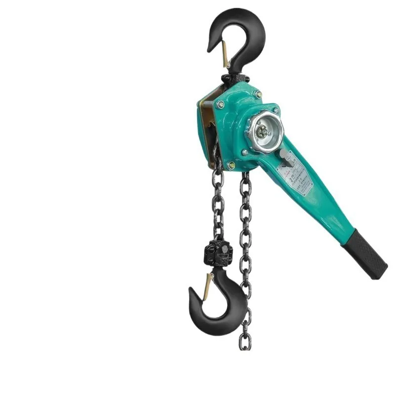 Mini Lever Hoist Chain Block 250KG 500KG 750KG 1.5m 3m  Manual Hoist Hook Chain Handle 2M/min Prompt speed