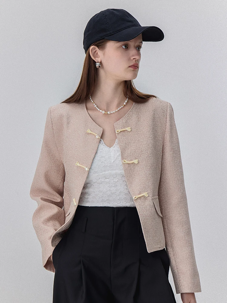 

Eggka Retro Sle Button up Casual Long Sve Spring Summer Commute Faionable Outerwear Ele Ladylike Polyester Fiber