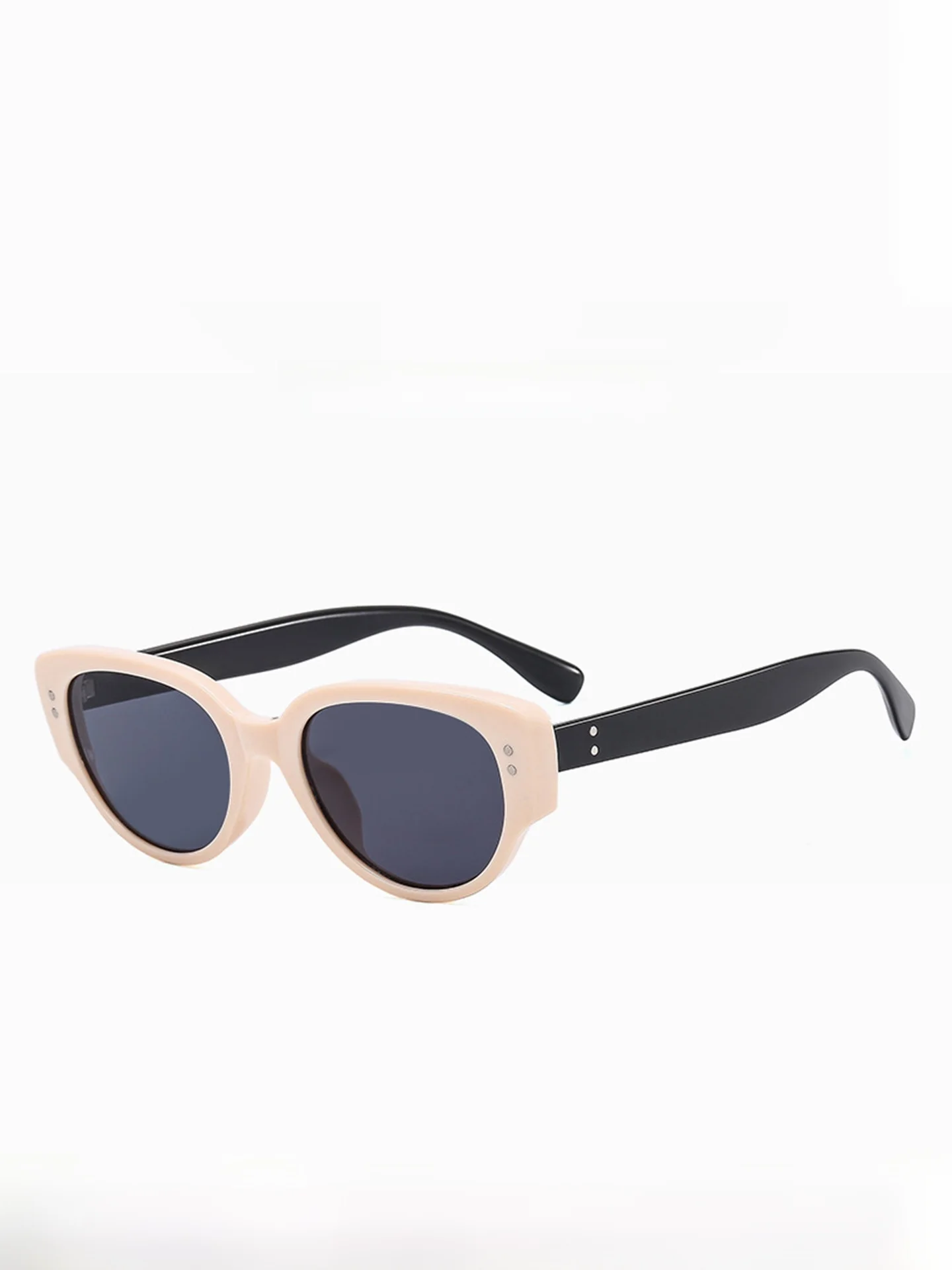 herberry-シックなキャットアイサングラス-レディース-ホワイト-ファッショナブルな写真撮影用サングラス-快適でエレガントでスポーティーでスタイリッシュな韓国版