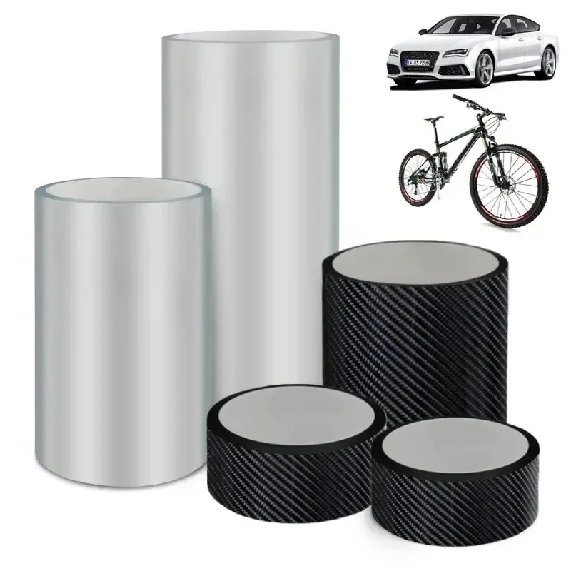 1PC Bicycle Frame Protection Tape 3M/5M/7M/10M Invisible Scratch Resistant Sticker Film for Cycling Decoration - Detail Angle #04