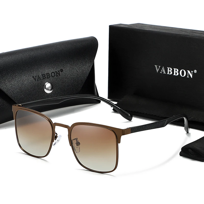 

New Fashionable And Trendy Unisex Polarized Car Sunglasses Cool And Versatile Sunglasses Classic Box Mirror 9540