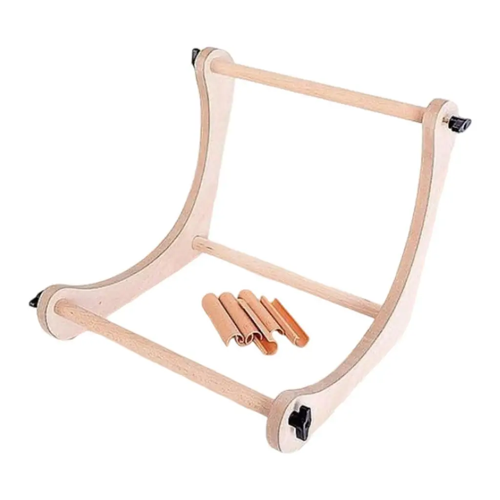 

Embroidery Table Stand Sturdy Adjustable Cross Stitch Frame Needlepoint Stand Sewing Supplies Holder for Couch Quilting Desktop