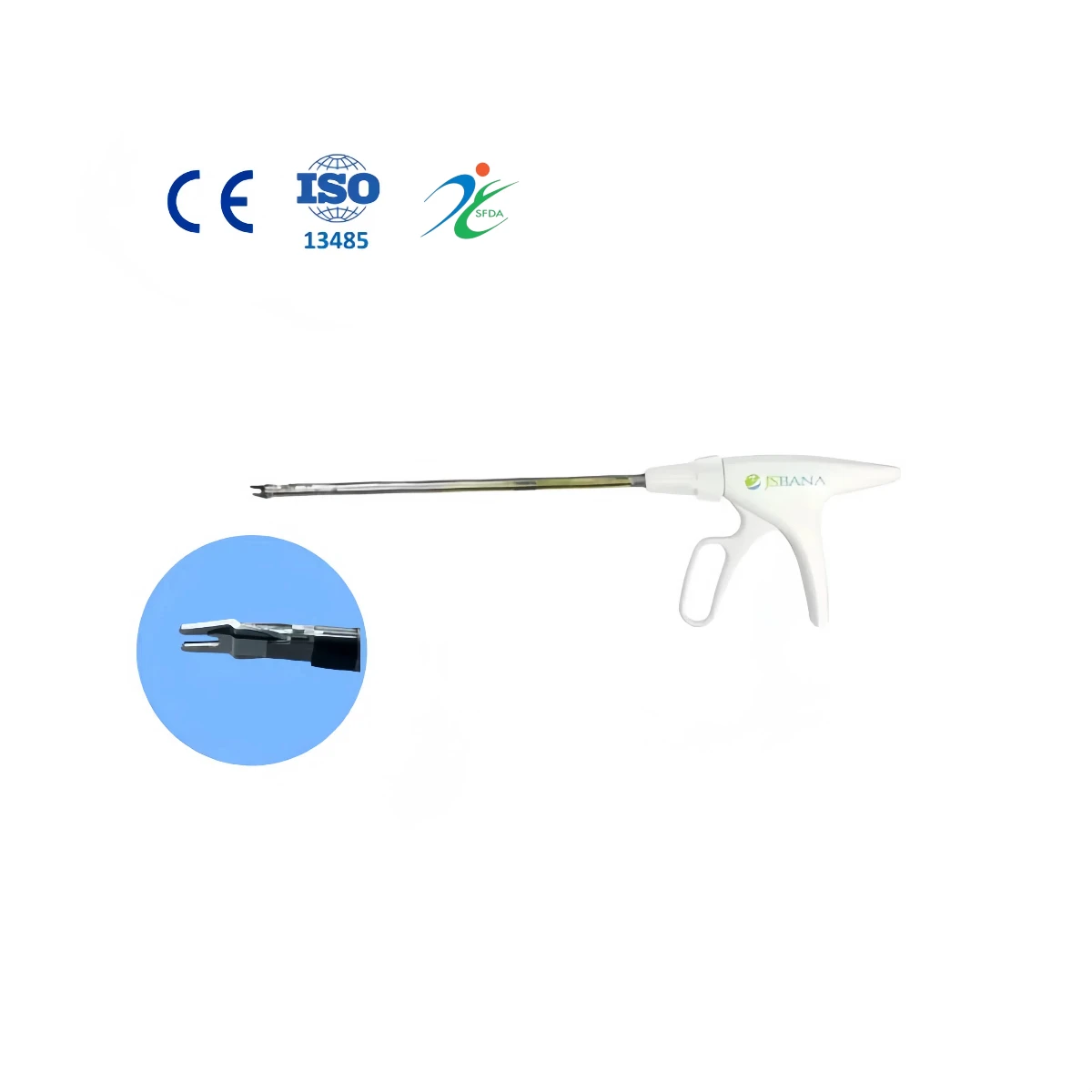 

Titanium Clip Applier Disposable Clip Applier Endo Clip Applicator Clipper 10mm PC Shaft