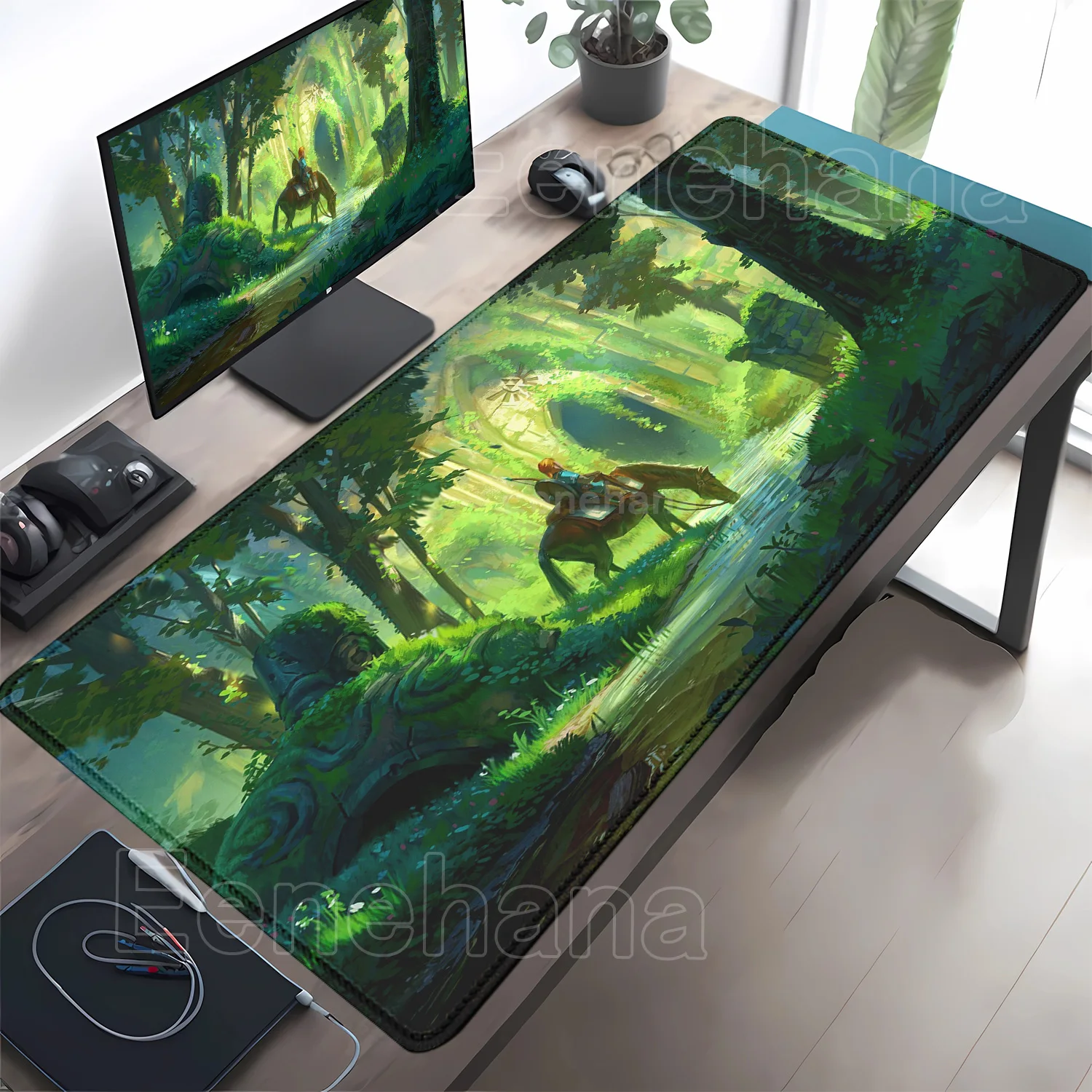 Mouse Pad Pc Gamer Anime Zelda - Zelda Gaming Accessories 评论和价格