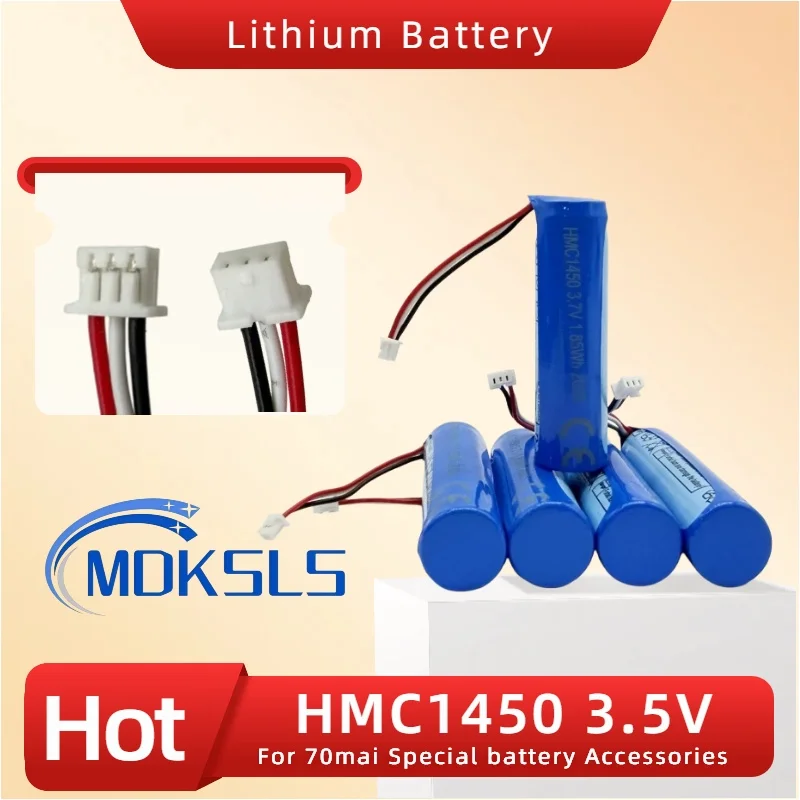 3.7V 500mAh Lithium Battery 70mai Battery Hmc1450 Dash Cam Pro Car Video Recorder Replacement DVR Accessories Factory Original
