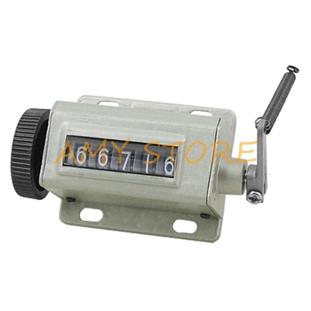 High Quality 67 Type 0~99999 5 Digit Number Hand Tally Mechanical Counter Clicker Arithmometer for promotional 8x4.5x3.2cm