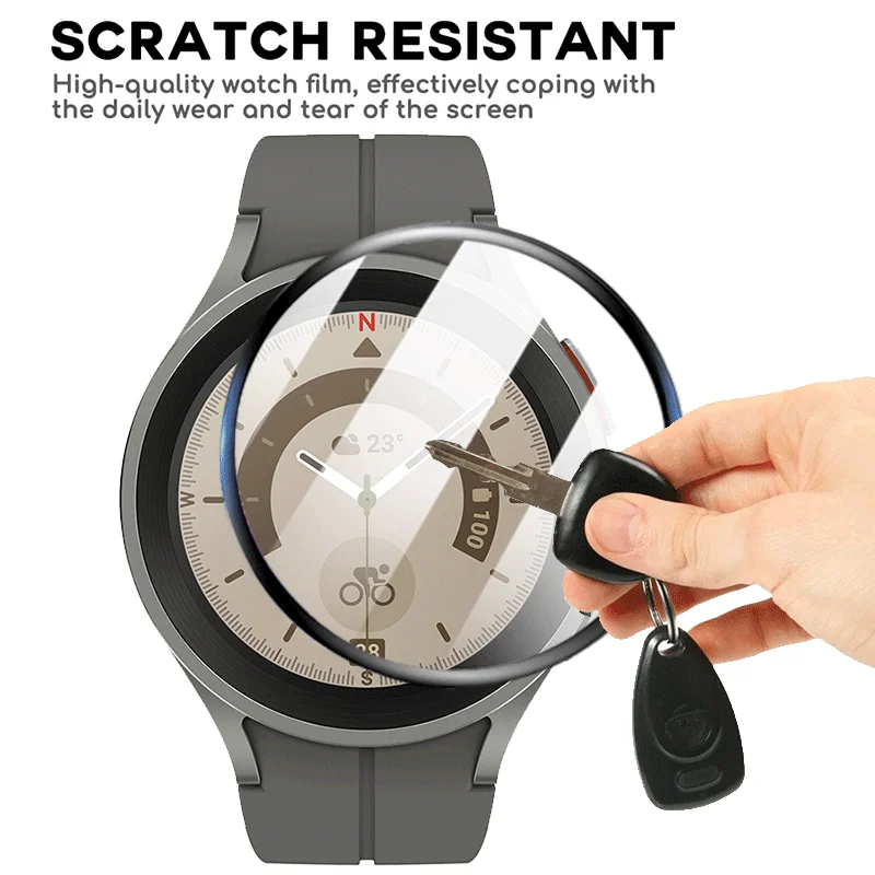 Screen Protector For Samsung Galaxy Watch 5 44mm 40mm 5 Pro 45mm TPU Smartwatch Protective Film For Galaxy 4/4 Classic 46mm 42mm