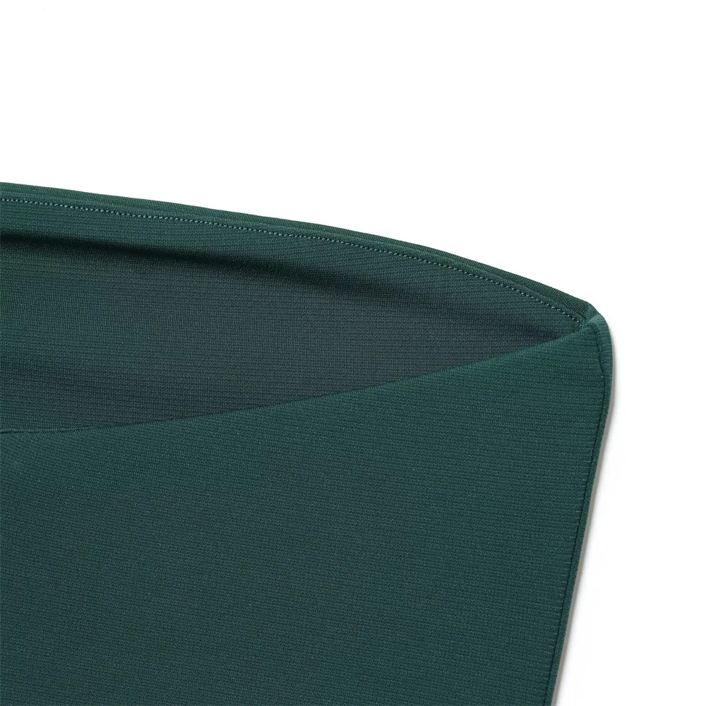 Europese en Amerikaanse stijl herfst nieuwe dameskleding strapless mouwloze jarreteljurk met split en temperament