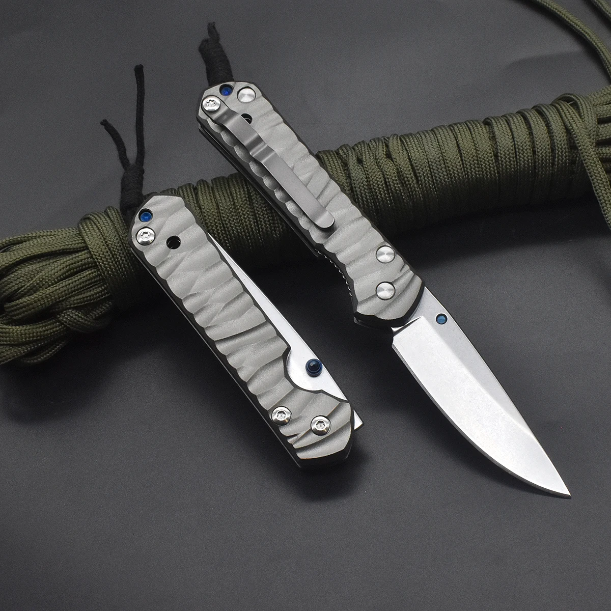 Coltello pieghevole D2 Acciaio Manico in lega di alluminio Coltello Outdoor Jungle Pocket Humting Sopravvivenza Strumento di salvataggio da campeggio EDC