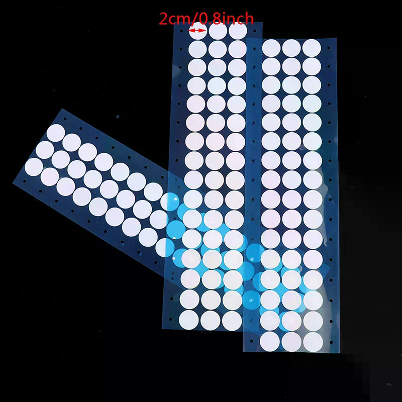 48Pcs/sheet 20mm Synthetic Sterile Mesh Filter Paper Sticker For Under Wide Mouth Jar Lid Mushroom Cultivation Supplies