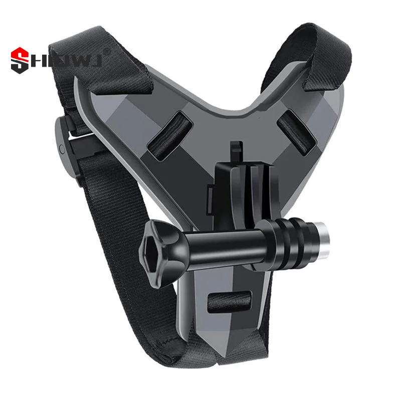 Motorcycle Helmet Chin Strap Mount Phone Clip Holder Bracket For Action And Sports Camera Accessories