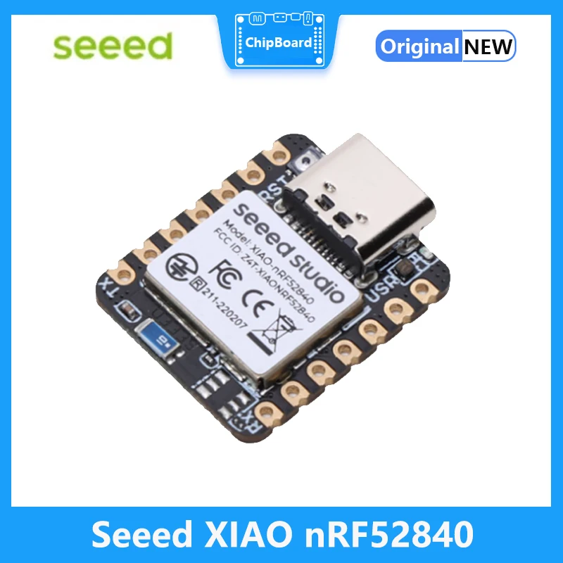 

Seeed Studio XIAO nRF52840 - Supports Arduino / CircuitPython- Bluetooth5.0 with Onboard Antenna